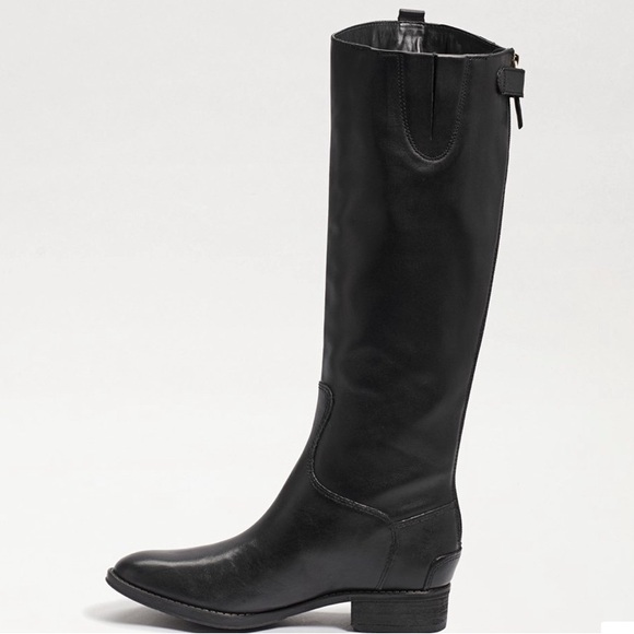 SAM EDELMAN • Penny Tall Leather Riding Boots • Women’s - Picture 6 of 16